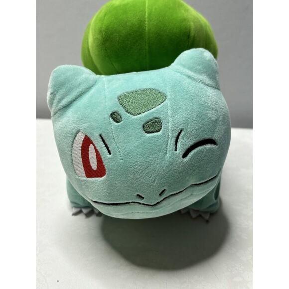 Pokemon Bulbasaur Winking Soft Plush Toy - Picture 7 of 7
